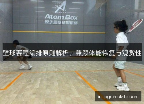 壁球赛程编排原则解析，兼顾体能恢复与观赏性